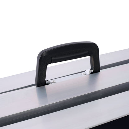 Portable And Foldable Wheelchair Ramp With Non Skid Surface