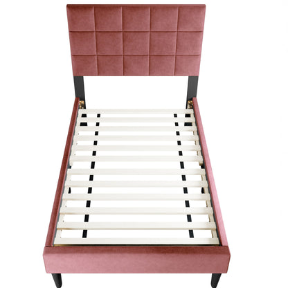 Modern Bed With Adjustable Headboard