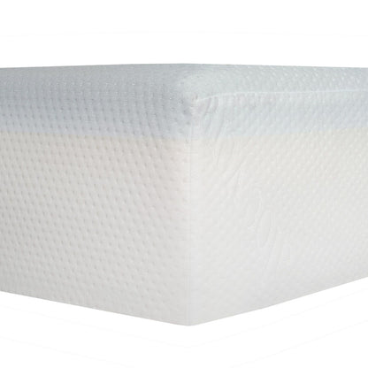 6" Firm Gel Memory Foam Mattress In A Box, Soft Double Layered Mattress Bed - White - Full