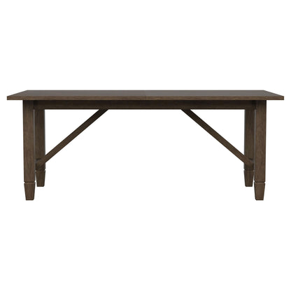 Jamie - Rectangular Dining Table With Extension Leaf - Light Brown