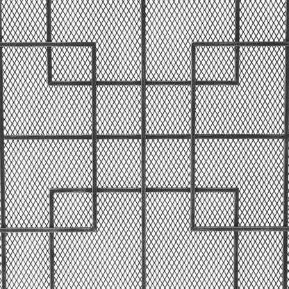 Dorothy - Modern Single Panel Iron Fire Screen