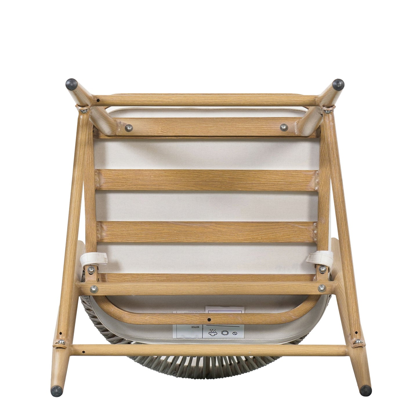 Outdoor 26" Counter Height Metal Frame Counter Stools With Scallop Shaped Backrest & Water Resistant Cushions