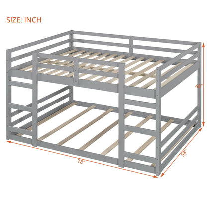 Solid Construction, Bunk Bed With Ladder