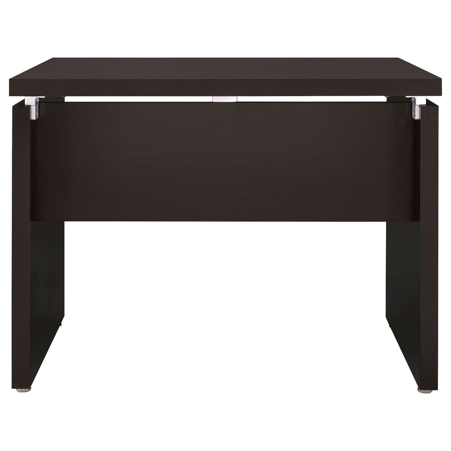 Ulloa - L Shape Desk With Mobile File Cabinet - Cappuccino