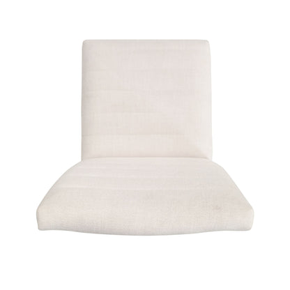Upholstered Dining Chairs With Rubber Legs (Set of 2)