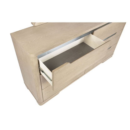 Mirador - 6 Drawer Bedroom Dresser - Natural