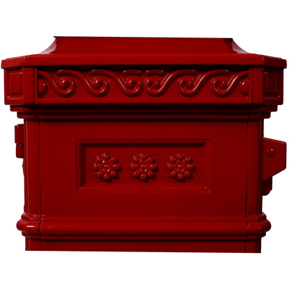 Mailboxs Residential Large-Capacity Letter Box, Rainproof Postbox Statue