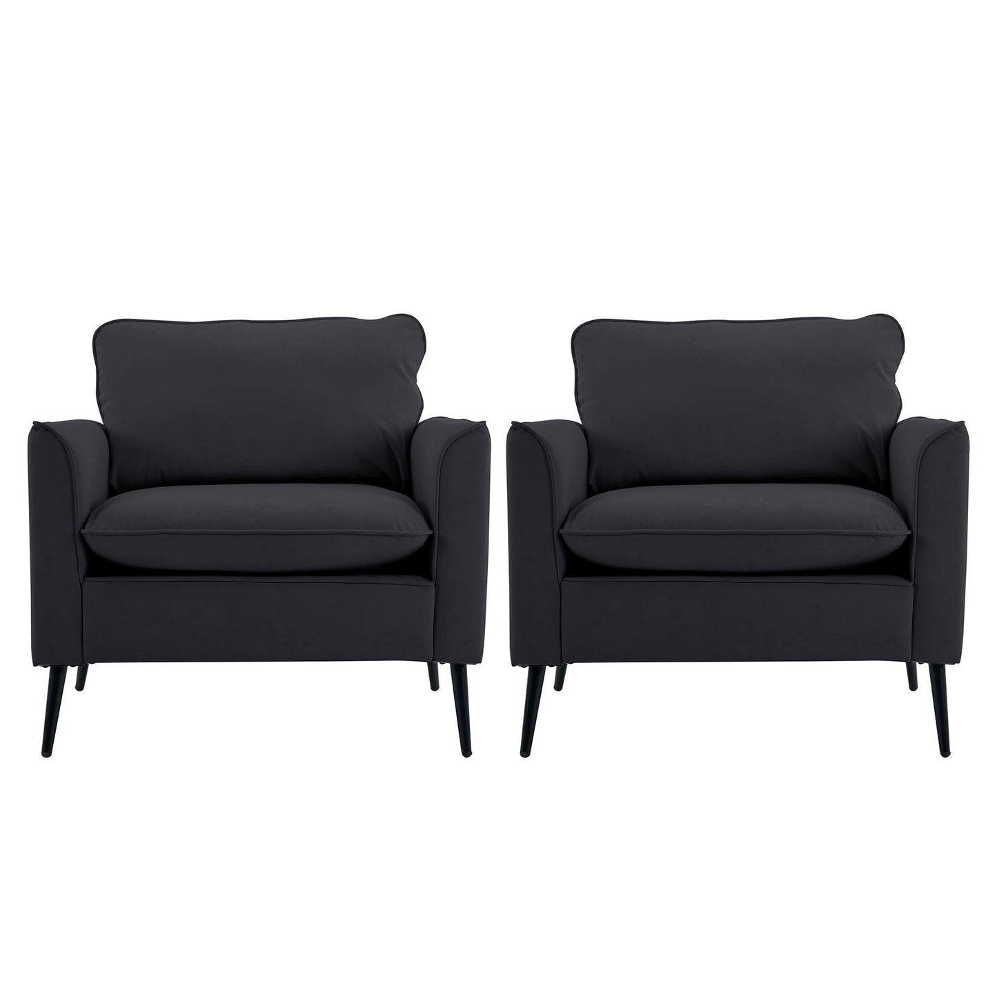 Nordic Retro Light Luxury Upholstered Sofa Chair