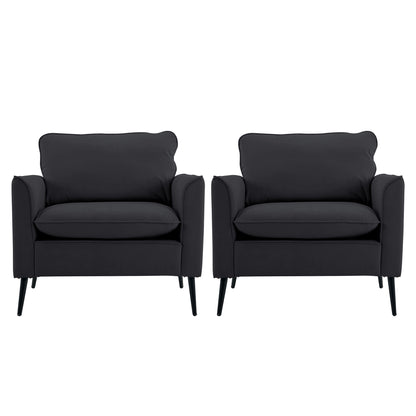 Nordic Retro Light Luxury Upholstered Sofa Chair
