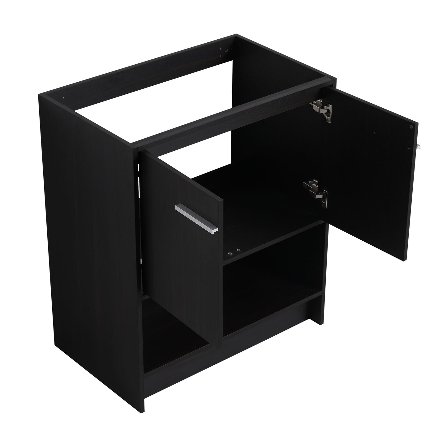 Modern Freestanding Bathroom Vanity With 2 Doors