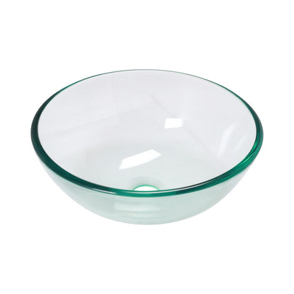Vessel Sink With Faucet And Pop-Up Drain