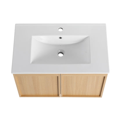 Floating Bathroom Vanity With Sink Combo