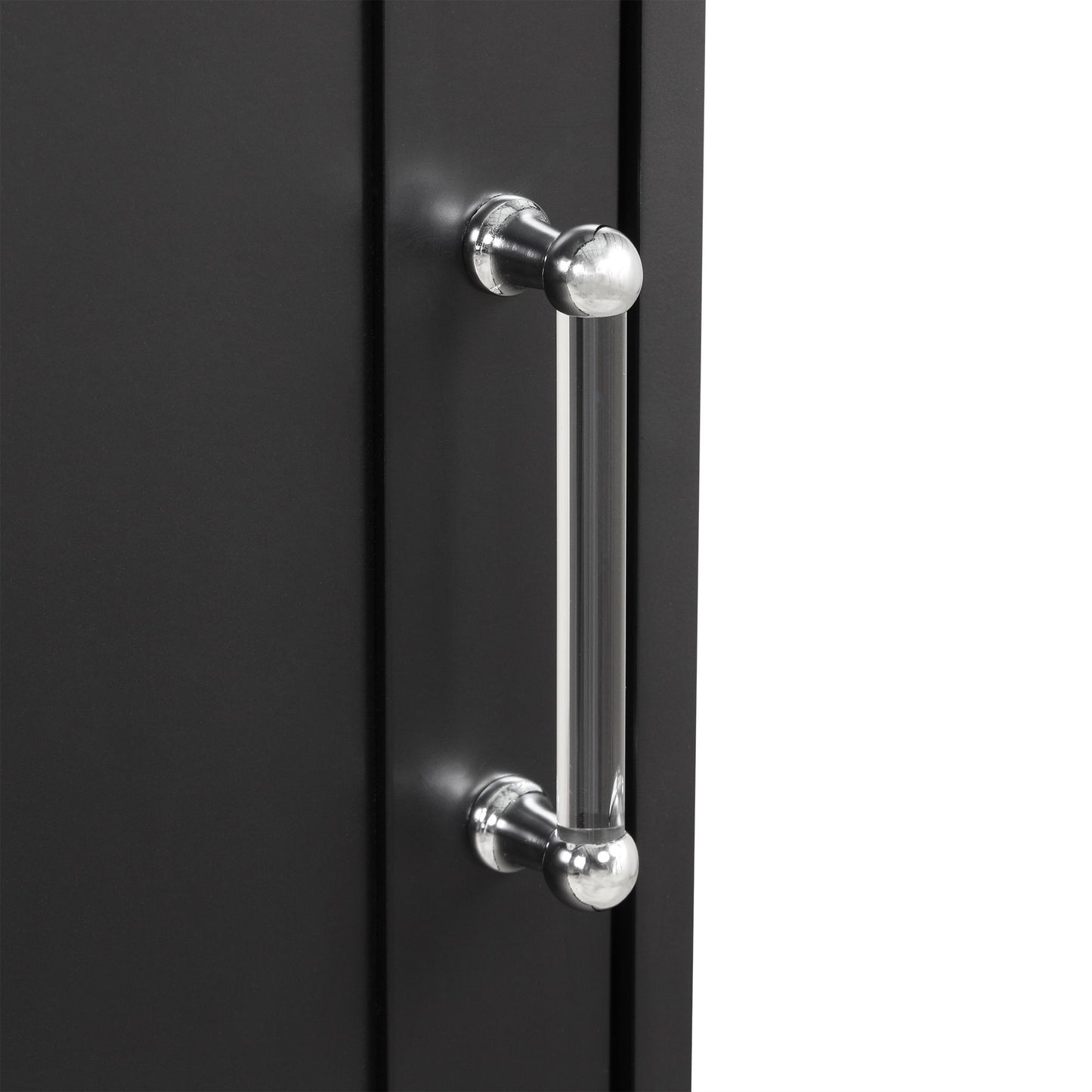 Tall Freestanding Bathroom Storage Cabinet With Adjustable Shelf And 2 Drawers