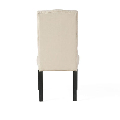Harding - Tufted Dining Chair (Set of 2) - Natural