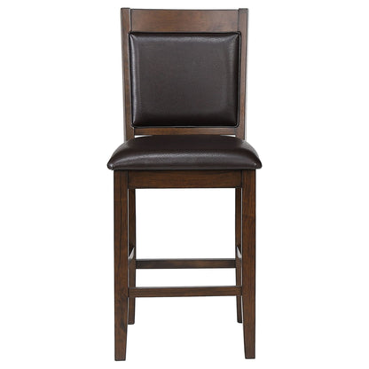 Ferrara - 5 Piece Counter Height Dining Set With Chairs - Walnut