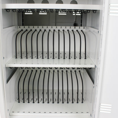 Mobile Charging Cart Station For book, Tablet And Laptop Computer With Power Strip Included