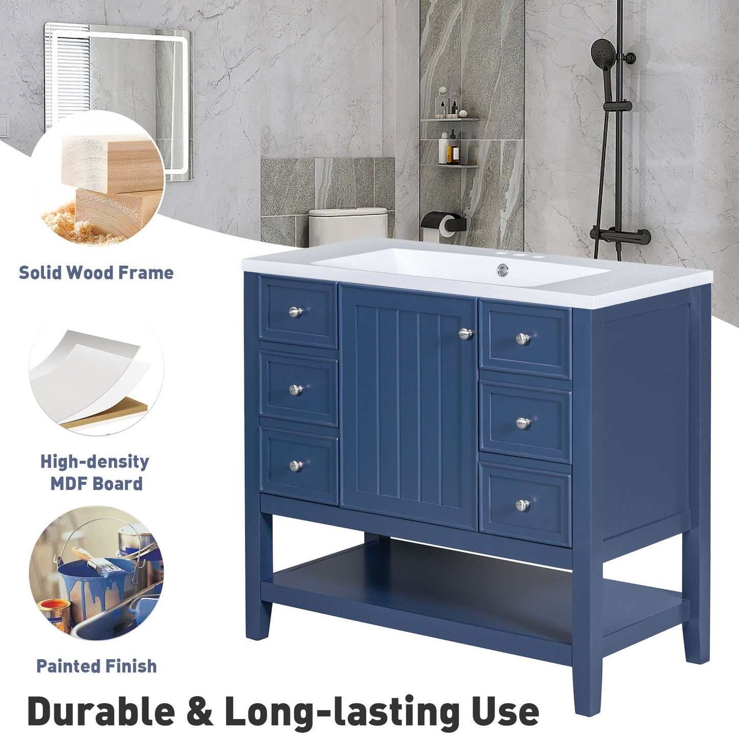 Modern Bathroom Vanity With Sink