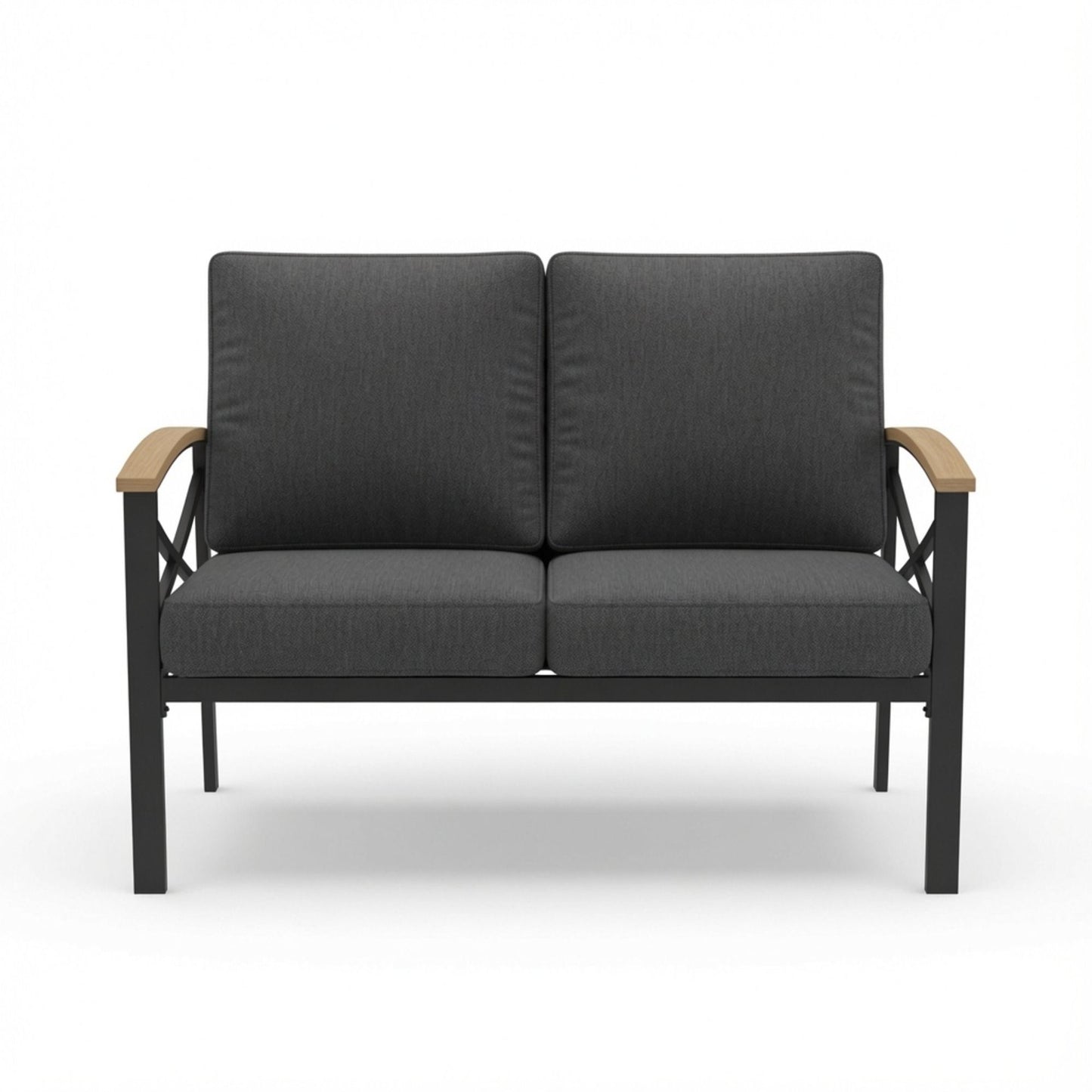 Outdoor Loveseat With Washable Cushions