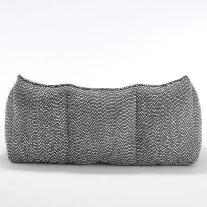Comfortable Dual Beanbag Chair With High Resilience Foam Core For 2 People