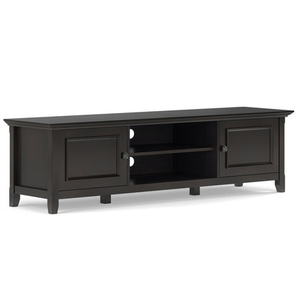 Amherst - Low TV Media Stand - Hickory Brown