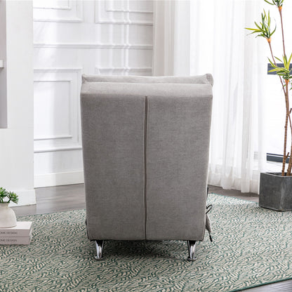 Massage Chaise Lounge Indoor With Remote Control, Ergonomic Electric Massage Lounger