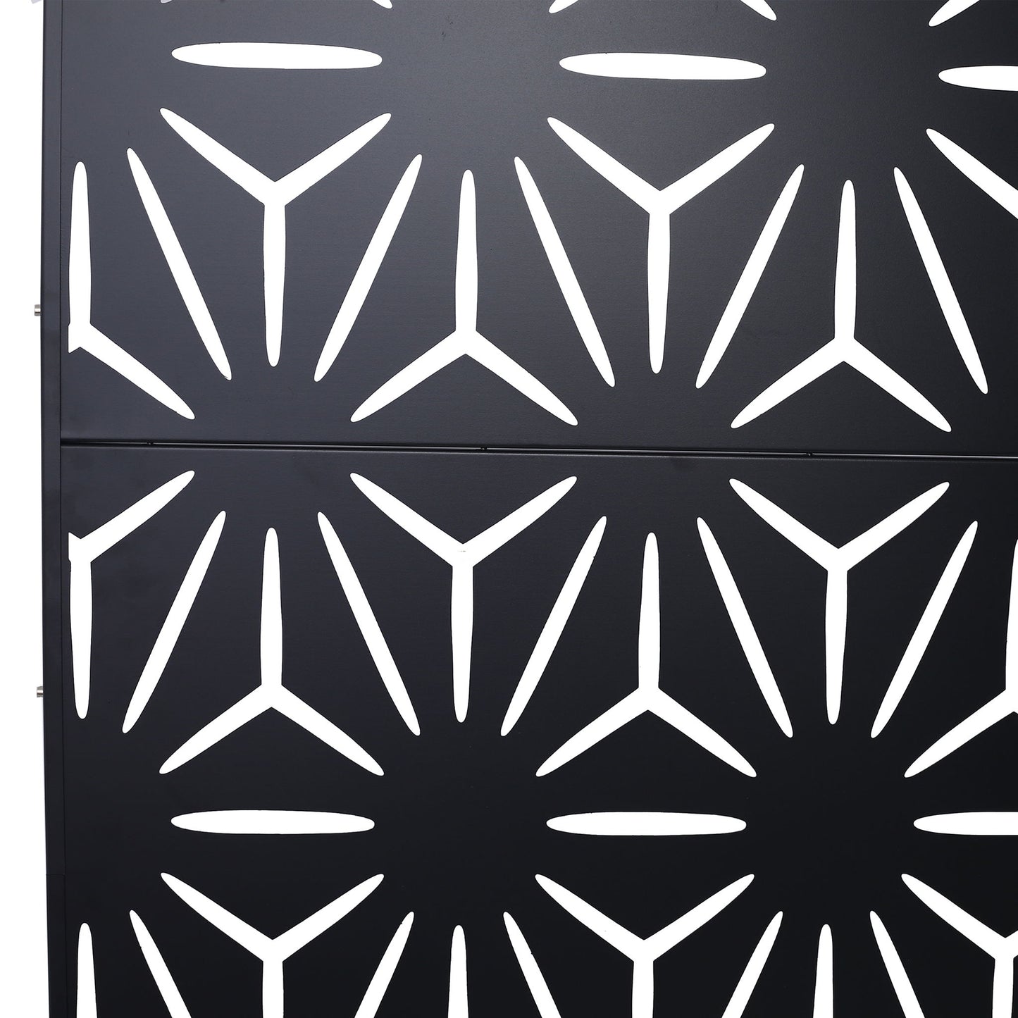 Outdoor & Indoor Metal Privacy Screen, Freestanding Decorative Panels