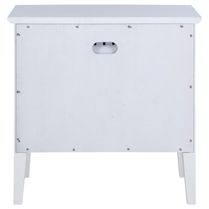 Talia - 1 Drawer Nightstand - White