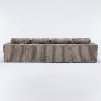 U-Shape Modular Sectional Sofa For Living Room