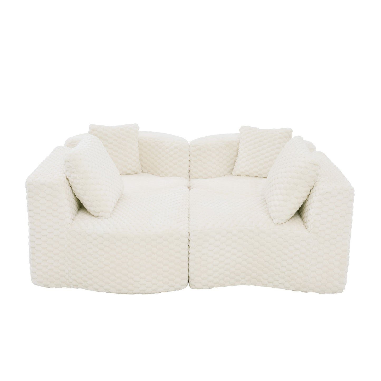 Modular Sectional Sofa With Free Combination Design