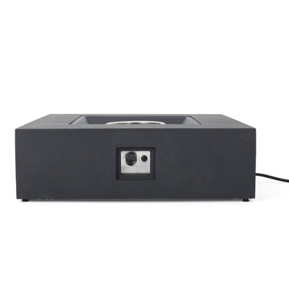 Modern 50, 000 Btu Square Fire Table With Propane Tank