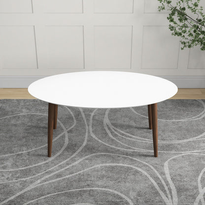 Ada - Mid-Century Modern Style Oval Dining Table
