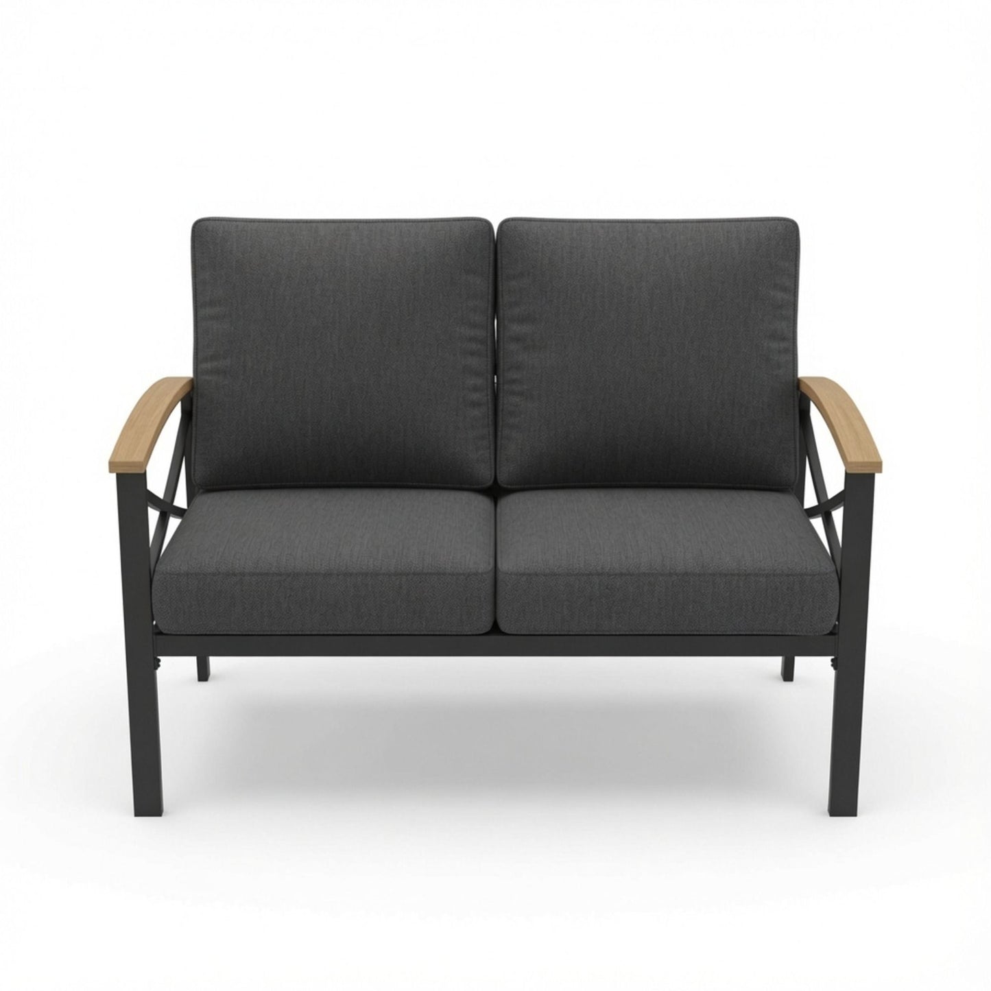Outdoor Loveseat With Washable Cushions