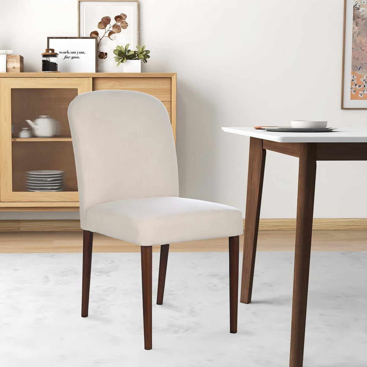 Capri - Dining Chair (Set of 2) - Beige