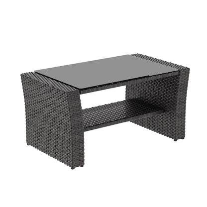 Modern Patio Set With Table And Cushions
