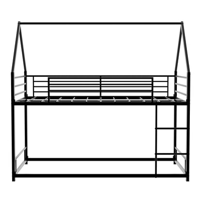 Bunk Bed With Safety Guardrails, No Box Spring Needed
