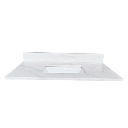 Bathroom Vanity Top With Undermount Single Bowl Sink