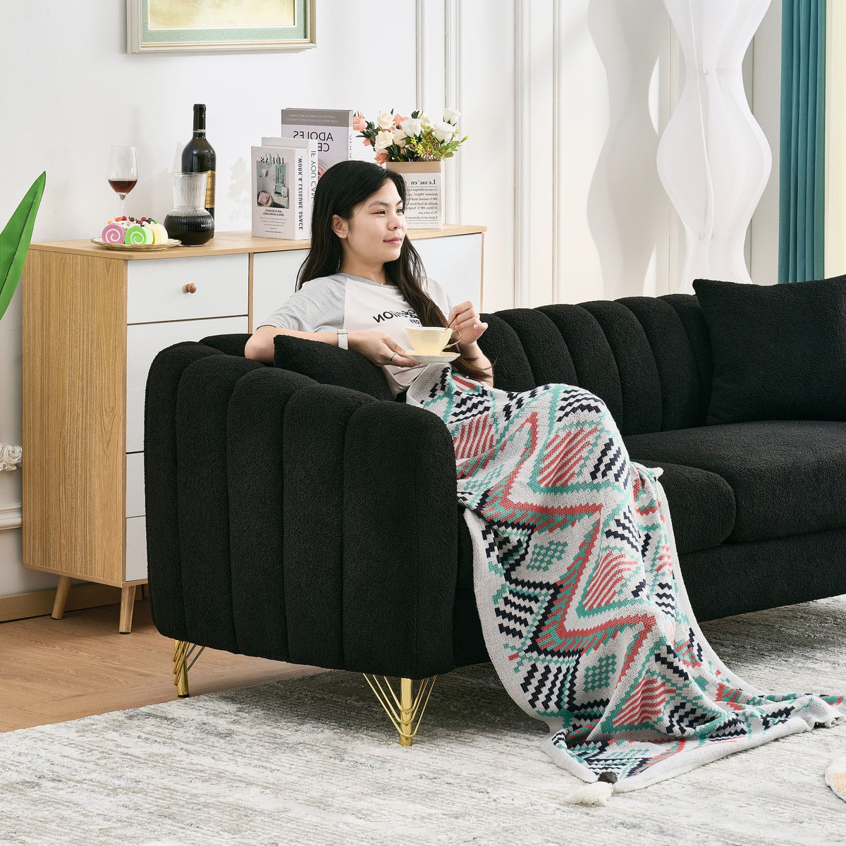 Loveseat Sofa For Living Room
