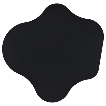 Fresno - Curved Cloud Shaped Bistro Bar Table Bar Table - Black