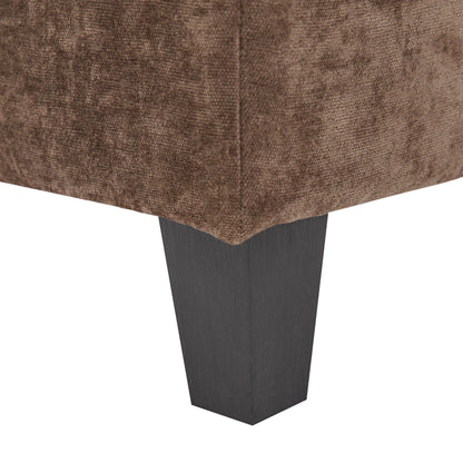 U-Shaped Sectional Sofa 103.5" Fabric Couch With Dual Chaise Lounges, Storage Pockets, Armrest Pillows