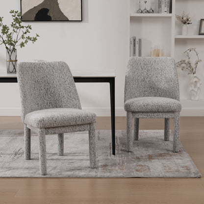 Wide Minimalist Dining Chair