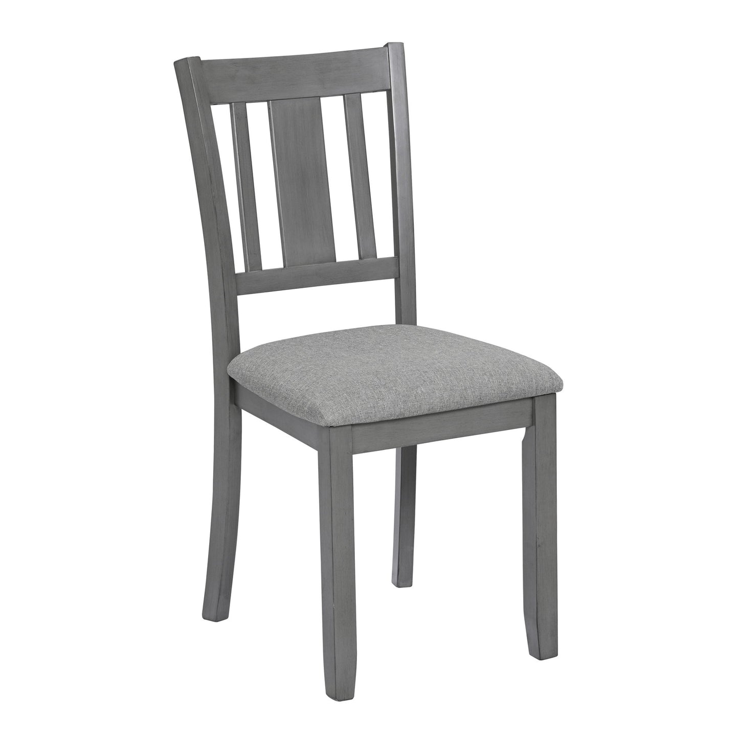 Kitchen Dining Set, Rectangular Dining Table With Upholstered Chairs