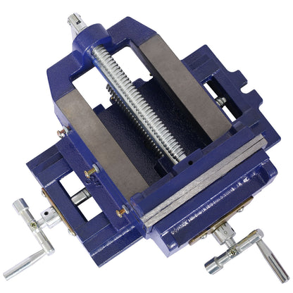 Industrial Quality Cross Slide Vise, Drill Press Metal Milling 2 Way X - Y