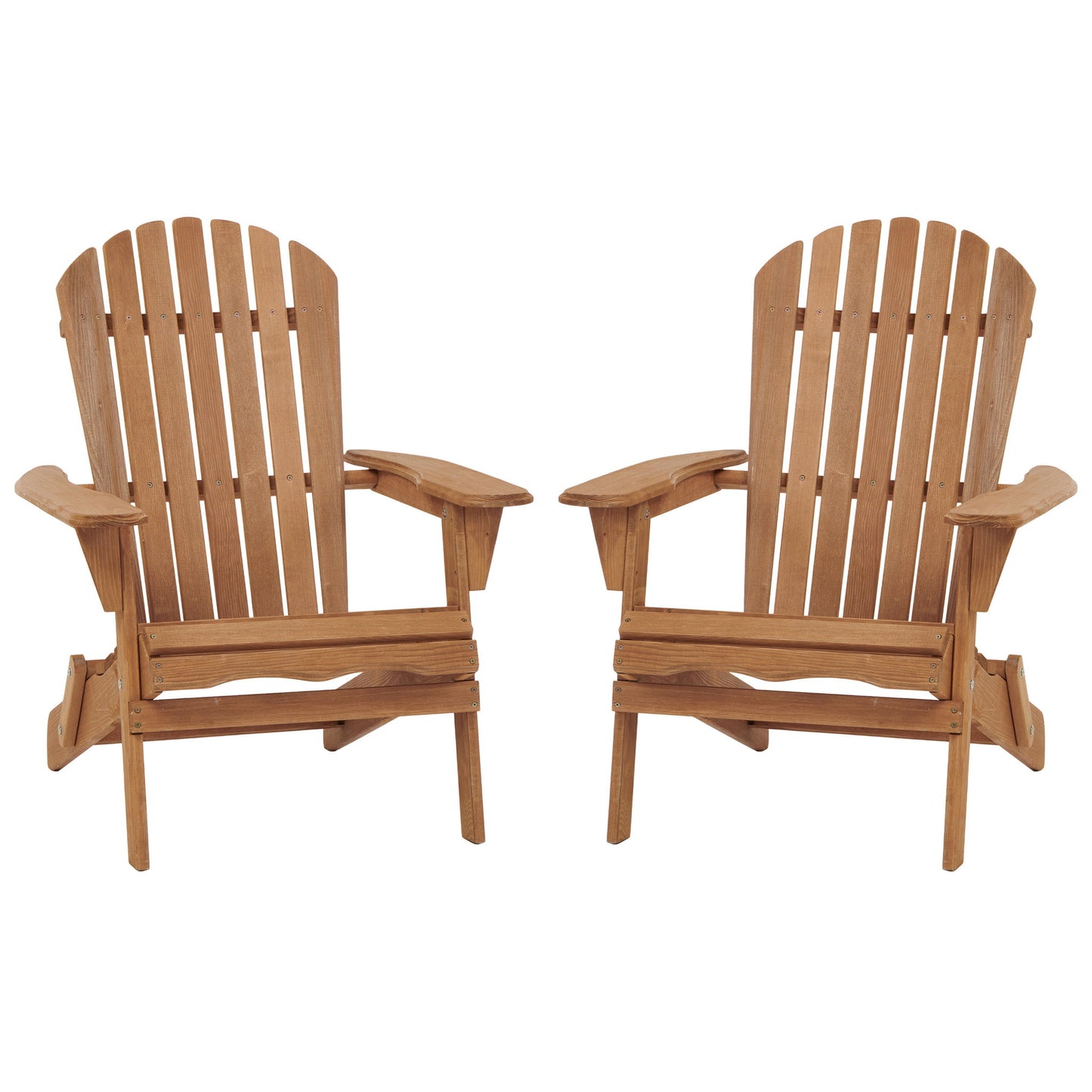 Oversize Outdoor Folding Adirondack Chair, Patio Chair For Garden