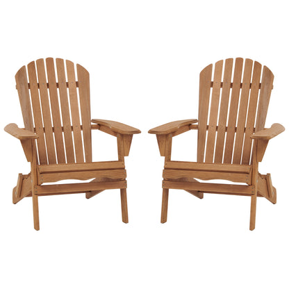 Oversize Outdoor Folding Adirondack Chair, Patio Chair For Garden