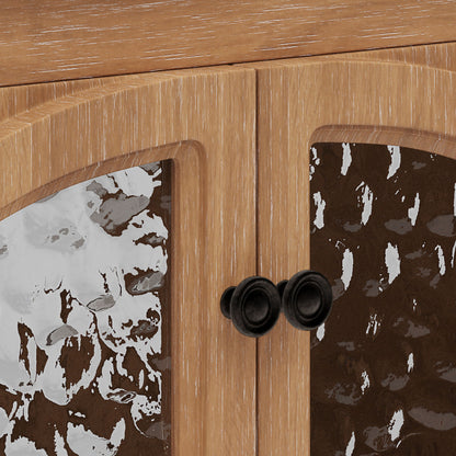 Vintage Farmhouse Bathroom Vanity With Ceramic Sink