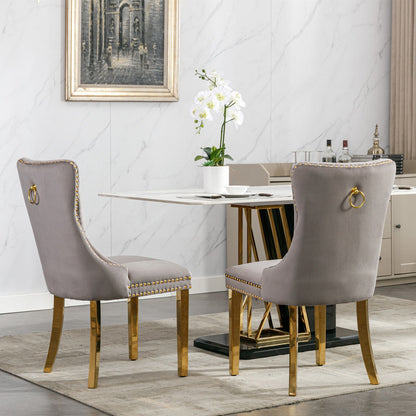 Nikki - Modern, High-End Tufted Dining Chair (Set of 2)