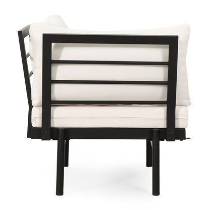 Theo - Sofa Corner, Coffee Table - Cream