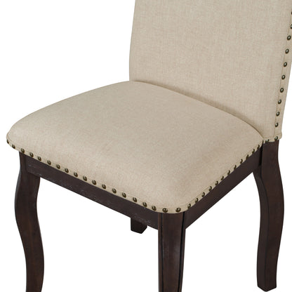 Upholstered Dining Chairs With Nailhead (Set of 2)
