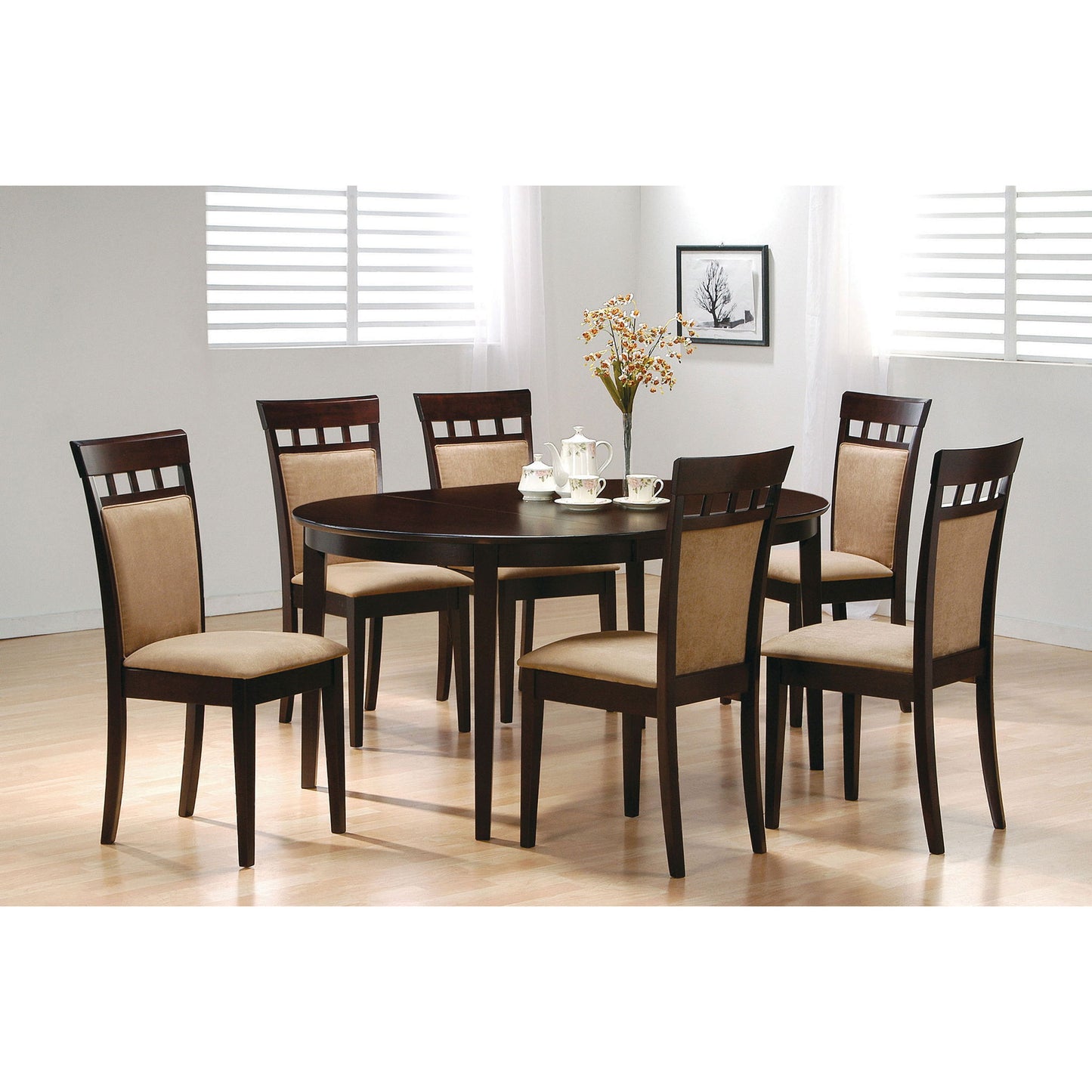 Upholstered Side Chairs (Set of 2) - Beige