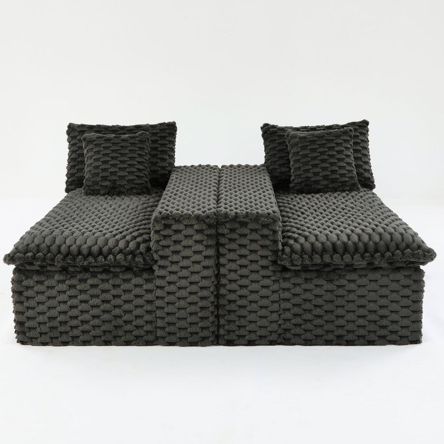 Multifunctional Sofa, Side-By-Side Or Facing Each Other